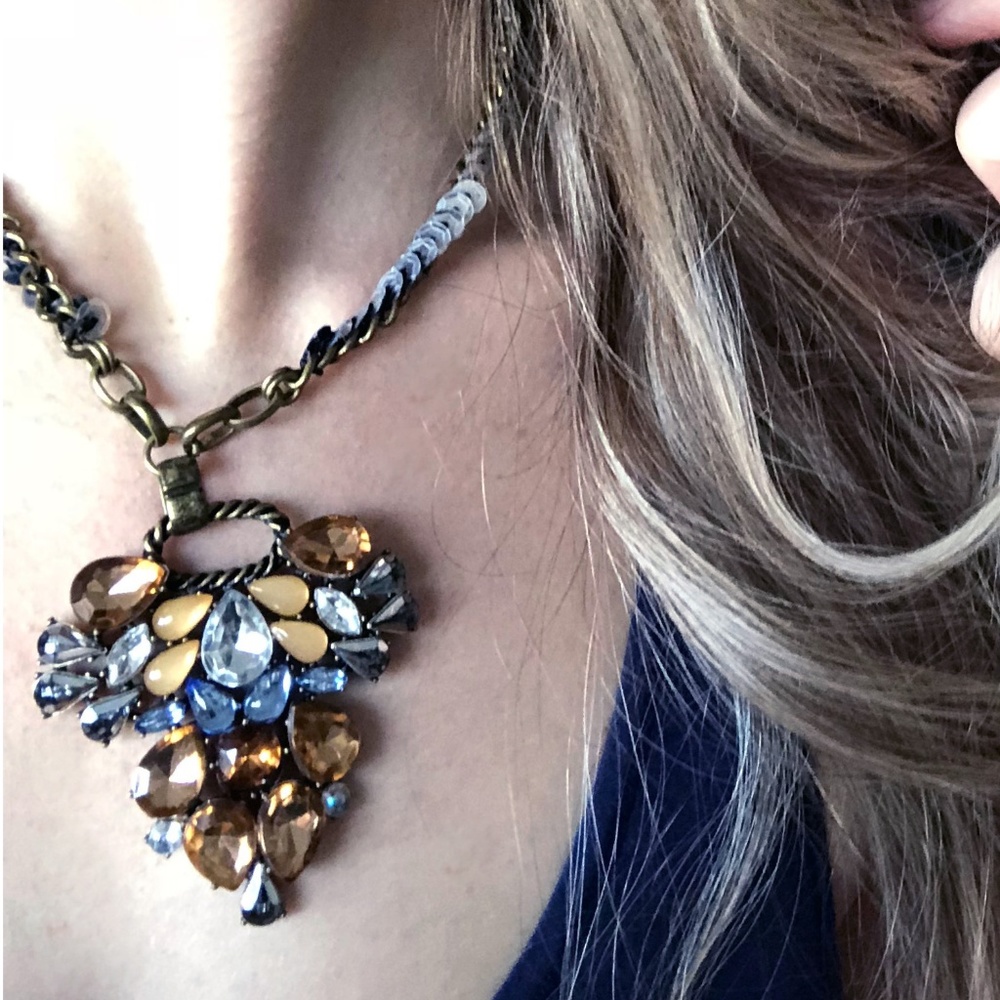 J Crew statement necklace